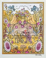 Pohádka o zlaté mušce - Potkal mušku mraveneček 1928