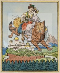 Kniha pohádek pro dospělejší mládež - Matěj a vlk 1924