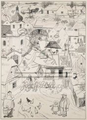 Humoristické listy - Drahota vajec 1915