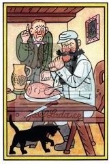 Osudy dobého vojáka Švejka - Baloun při hostině 1953-4