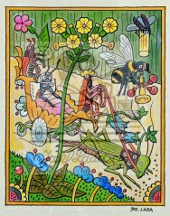 Pohádka o zlaté mušce - Majka sedla do kočárku 1928