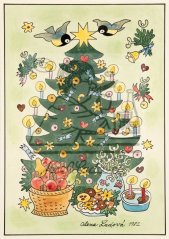 Ozdobený stromek 1982