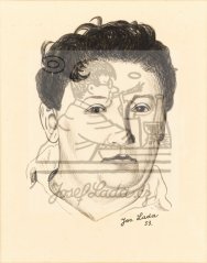 Jaroslav Hašek - portét 1953