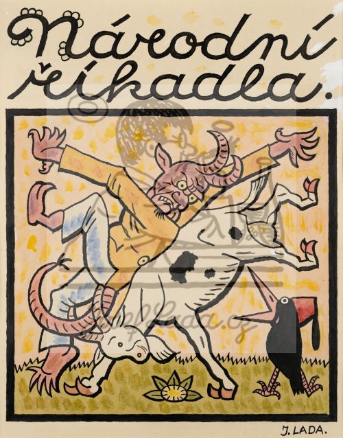 Erbenova národní říkadla - Titul 1921