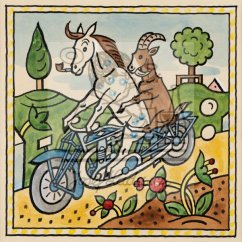 Ladovy veselé učebnice: Savci - Kůň 1932