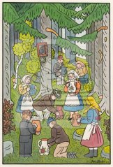 Vzpomínky z dětství - kapitola Od jara do zimy: Sbíráme jahody 1953