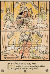 Erbenova národní říkadla - Král, král na dudy hrál 1921
