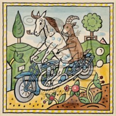 Ladovy veselé učebnice: Savci - Kůň 1932