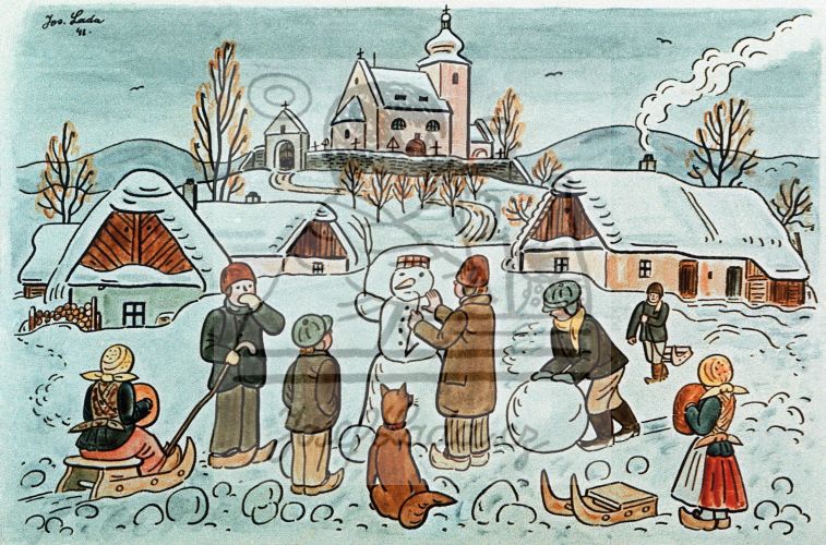 Stavíme sněhuláka 1941