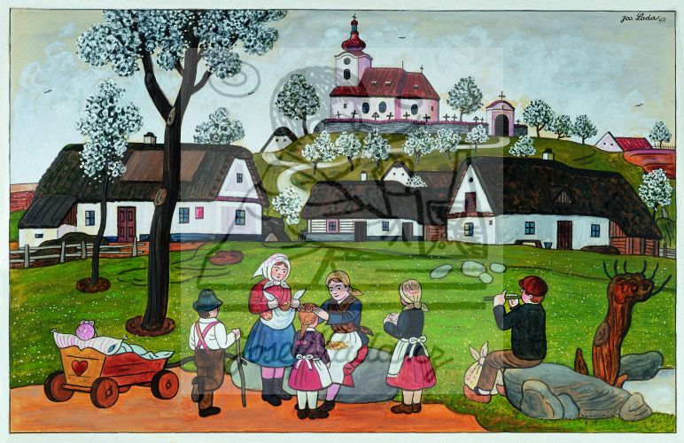 Jaro na vsi 1947