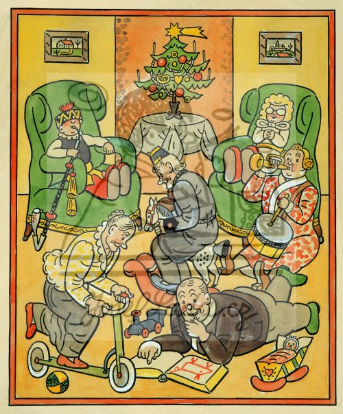 Kvítko z čertovy zahrádky - Oceňování dárků 1939