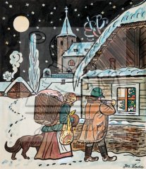 Slovíčko - Štědrý večer 1935