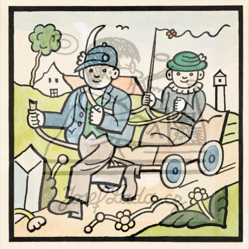 Veselý krok přes celý rok - Potah 1929