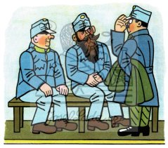 Osudy dobého vojáka Švejka - Švejk a Vodička před divizním soudem 1953-4