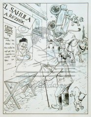 Hostinec a řeznictví 1916