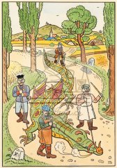 Nezbedné pohádky - kapitola O líném Honzovi: Drak na cestě 1946