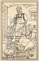 Otesánek - Oslík Knůtek 1940