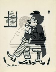 Přemýšlející, kolem 1925