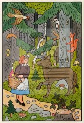 Bubáci a hastrmani - O Červené karkulce