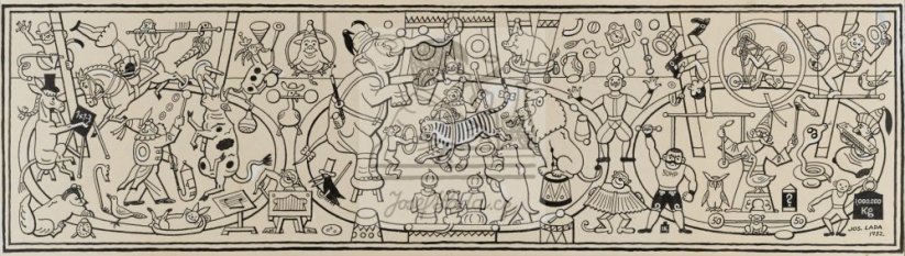 Fidlovačka - Cirkus Sarrasani 1932