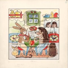 Chaloupka pod sněhem - Ježek hostil Ušáčka 1976