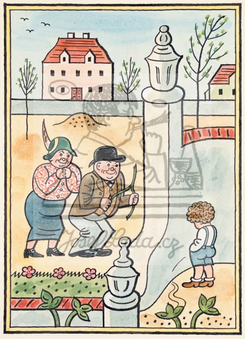 Kvítko z čertovy zahrádky - Šťastní zahrádkáři 1933