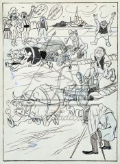 Závod v orání 1913