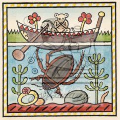 Ladovy veselé učebnice: Brouci a hmyz - Potápník 1932