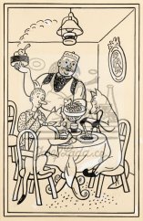 Otesánek - Hospoda "U červeného raka" 1940