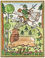 Ezopské bajky - O koni a jelenu 1931