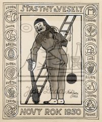 Šťastný a veselý rok 1930 1929