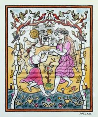 Národní pohádky - Lesní ženka 1926