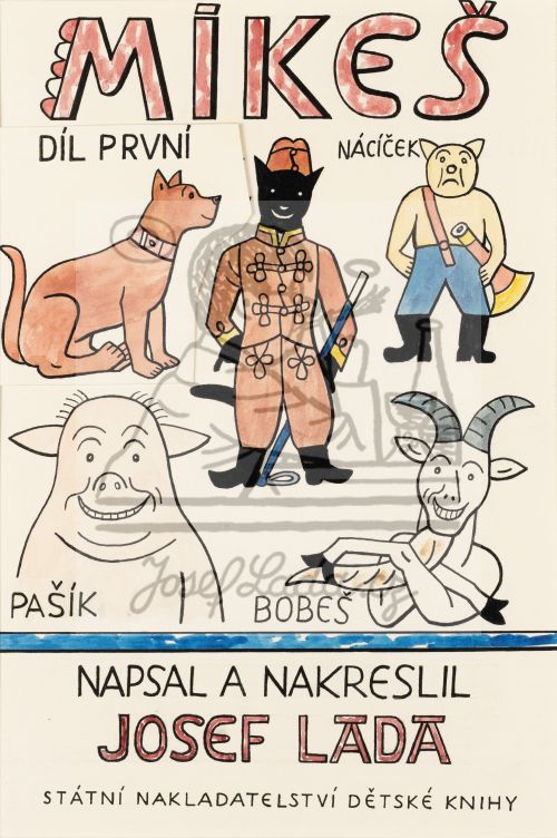 Mikeš (přebal) díl první 1957