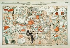 Kopřivy - Jízda hasiček z Plechové Lhoty k požáru 1916