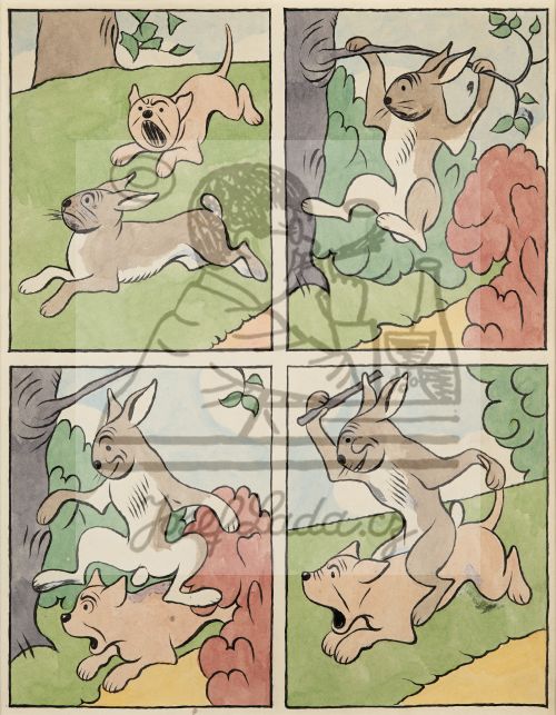 Humoristické listy - Chytrý zajíc