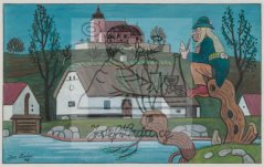 Hastrman na vrbě 1948