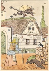 Nezbedné pohádky - kapitola O statečné princezně: Čert 1946
