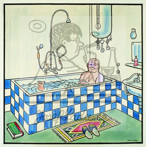 Bez vody není života 1937 - Zato ale teď si medím, v takové když vaně sedím.