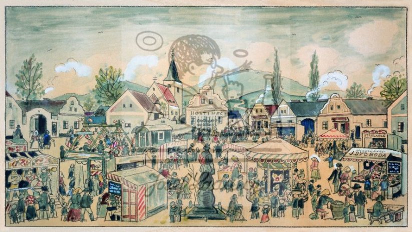 Pouť, kolem 1940