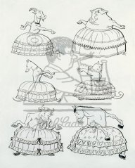 Krinolína v říši zvířecí 1916