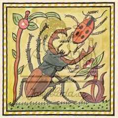 Ladovy veselé učebnice: Brouci a hmyz - Roháč 1932