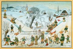 Dětské hry v zimě 1936