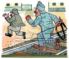 Osudy dobého vojáka Švejka - Voják honí Maďara 1953-4