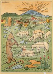 Ladův veselý přírodopis - Ovce 1949