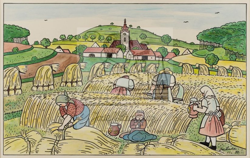 Žně 1950