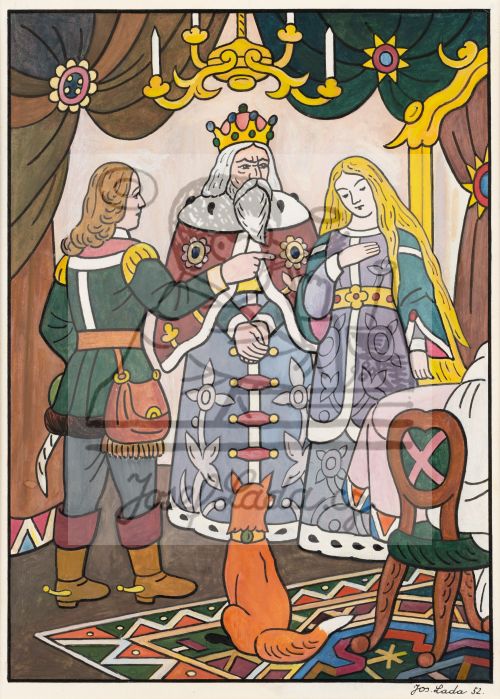 Erben/Pohádky - Zlatovláska 1952