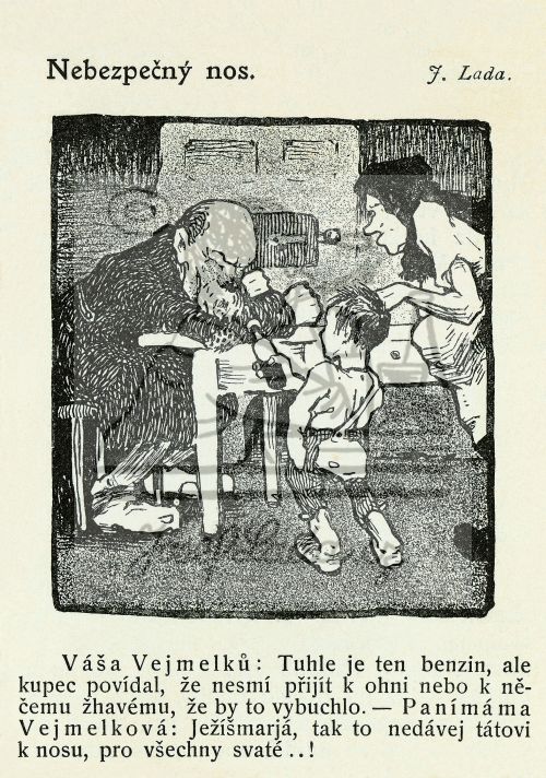 Švanda dudák - Nebezpečný nos 1905