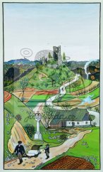 Triptych s českou krajinou - levá část 1935