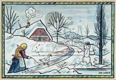 Babička s husou 1931