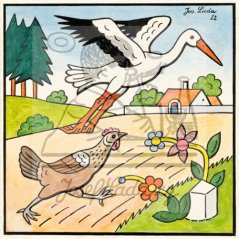 Moje abeceda - Čáp letí po poli 1952